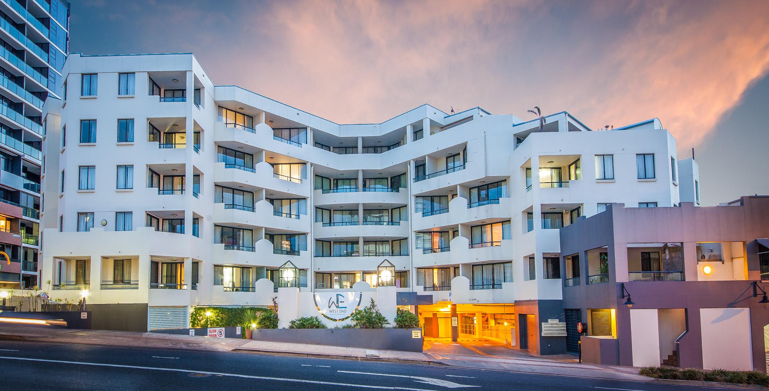 West End Central Apartments Brisbane Eksteriør billede
