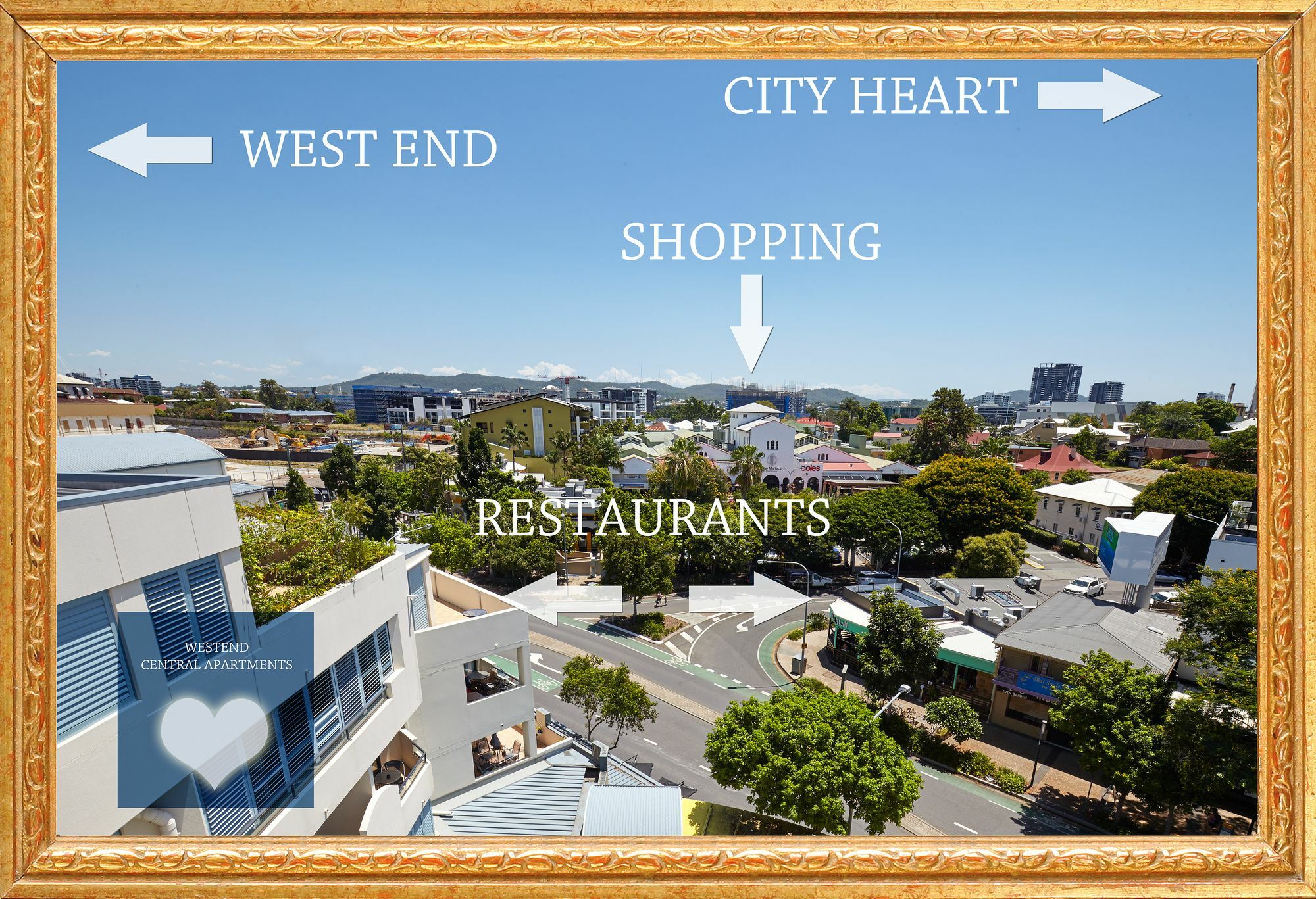West End Central Apartments Brisbane Eksteriør billede