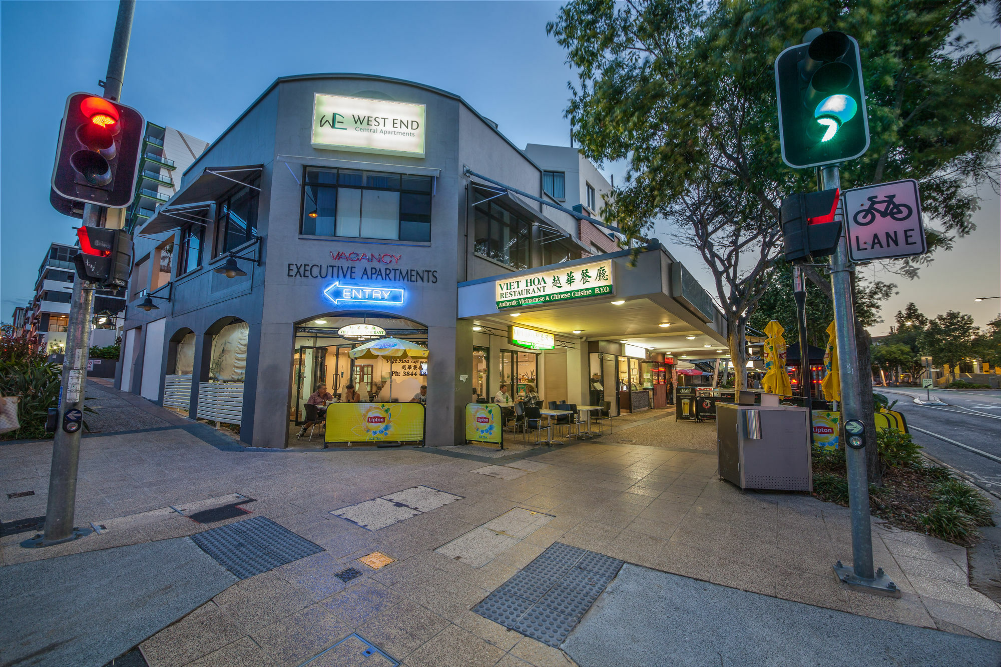 West End Central Apartments Brisbane Eksteriør billede